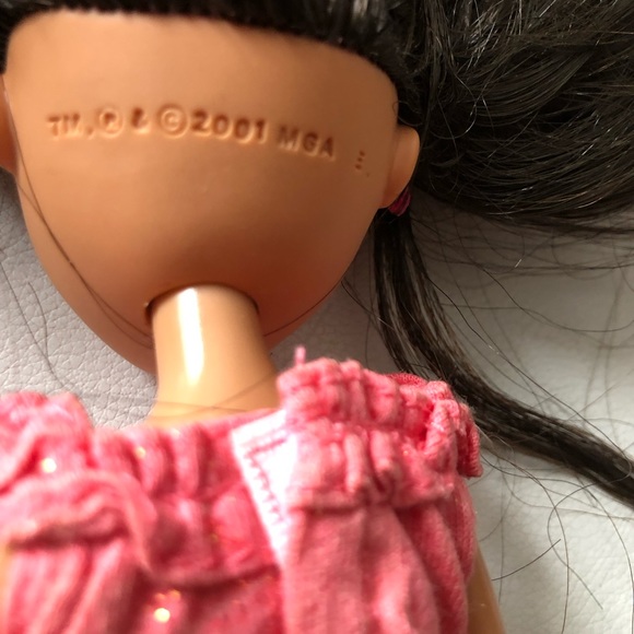 Bratz Doll Yasmin 2001 pink boots brown hair Bratz in the Wild - Picture 4 of 9